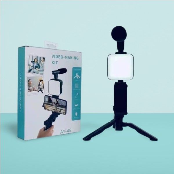 AY-49 Video Making Kit with Tripod