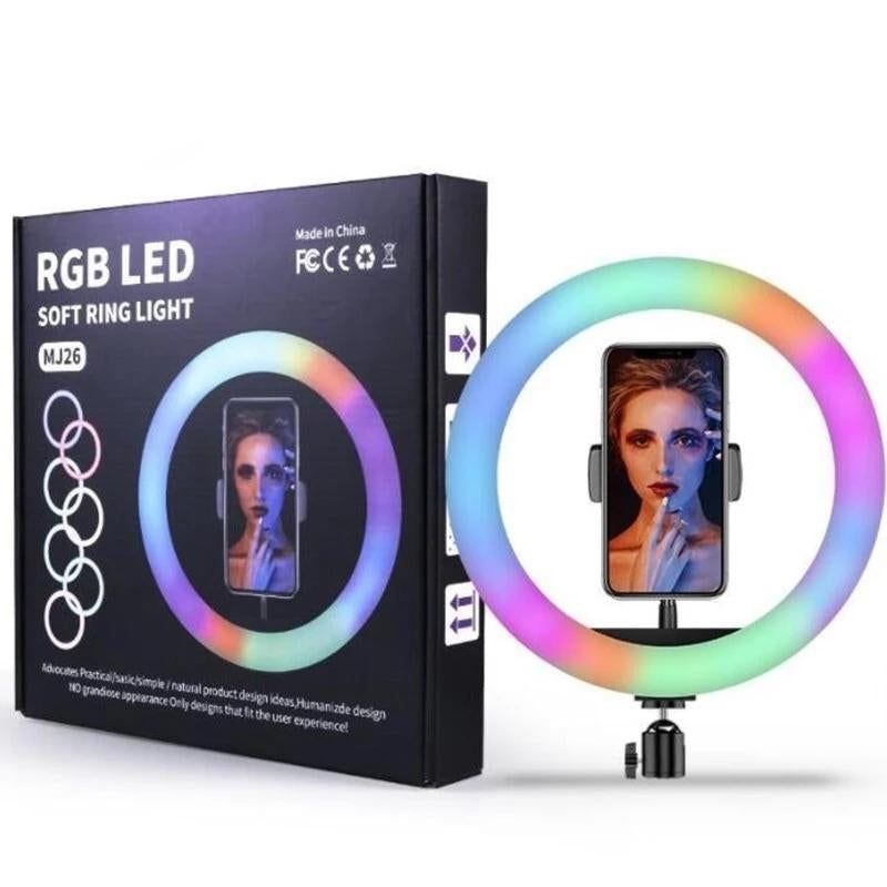MJ26 RGB LED Ring Light 10in